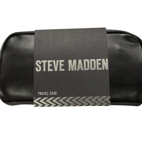 NWT Steve Madden Black Toiletry Bag for Men - Picture 2 of 3